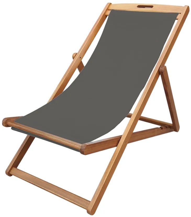 Surat Garden Point set van twee houten ligstoelen