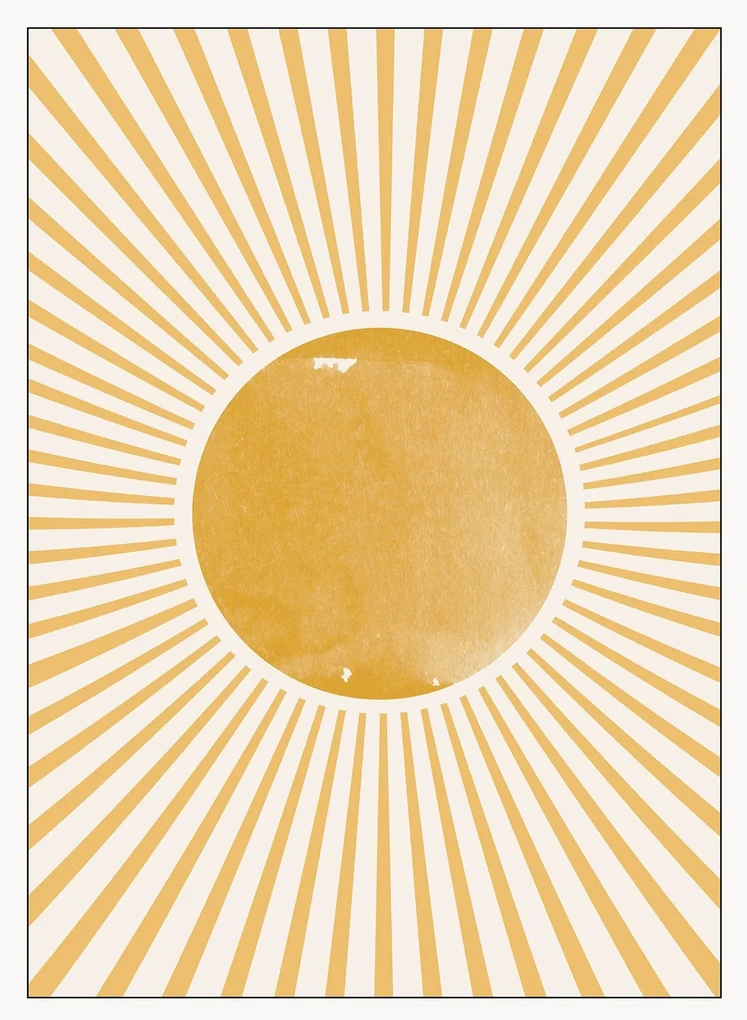 Poster Boho Sun
