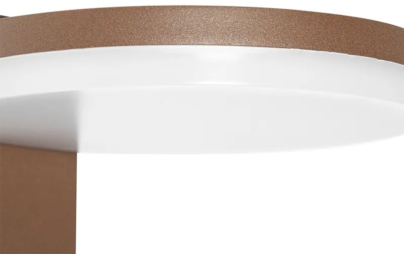 Moderne buiten wandlamp roestbruin incl. LED IP54 - Esmee