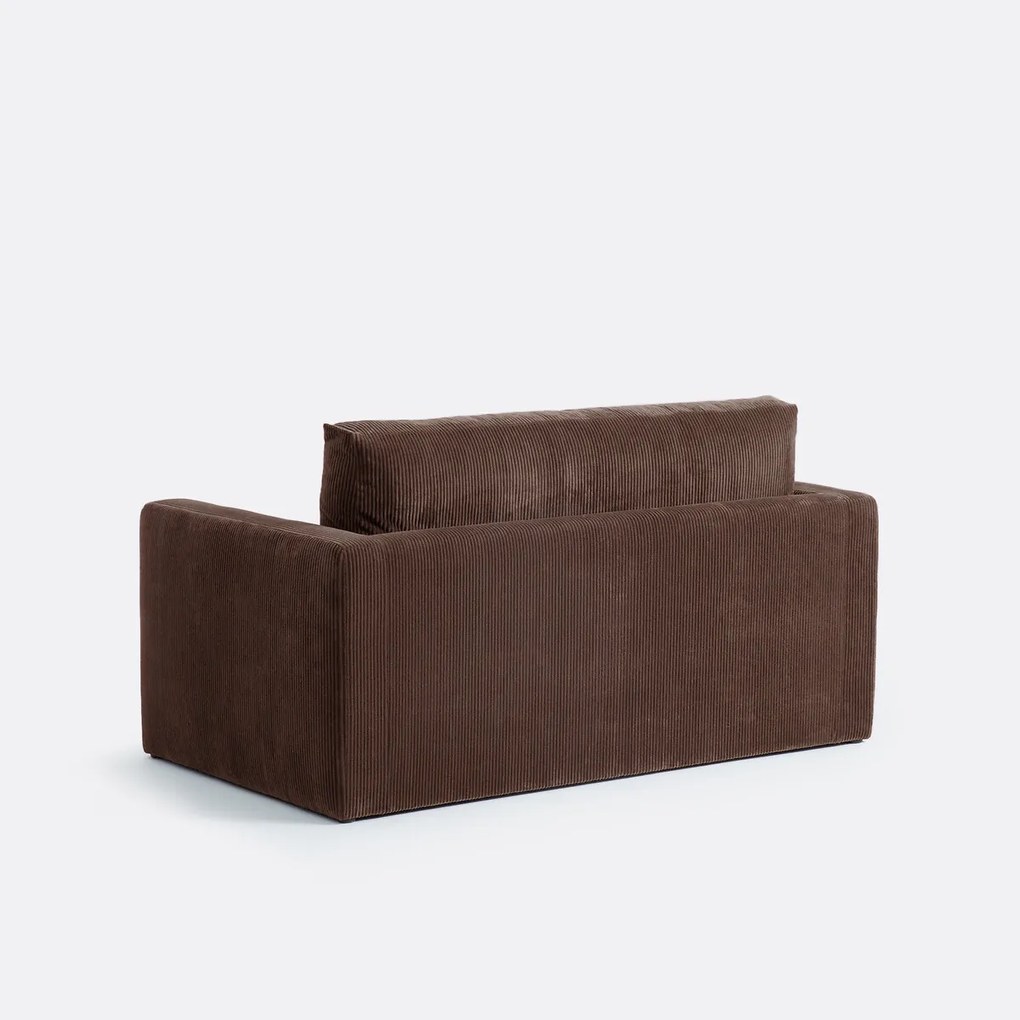 2-zits slaapbank ribfluweel Hani