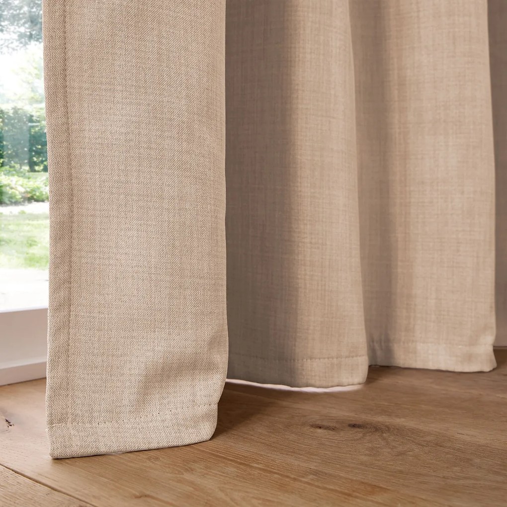 Breed thermisch gordijn, Exurie