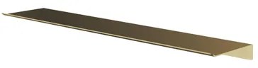 Hotbath &MORE Planchet - 60cm - inclusief bevestigings rails - Geborsteld messing PVD SH060BBP