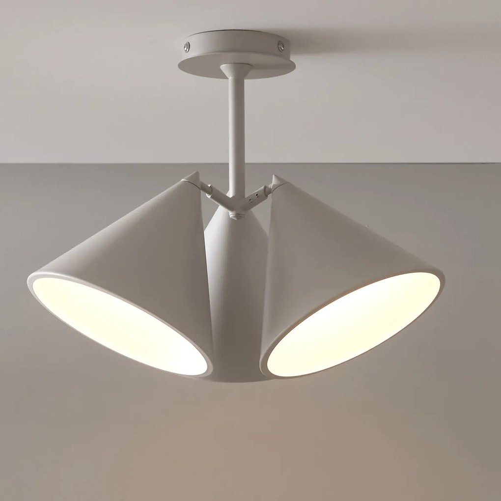 Plafondlamp 3 kegels, Moke