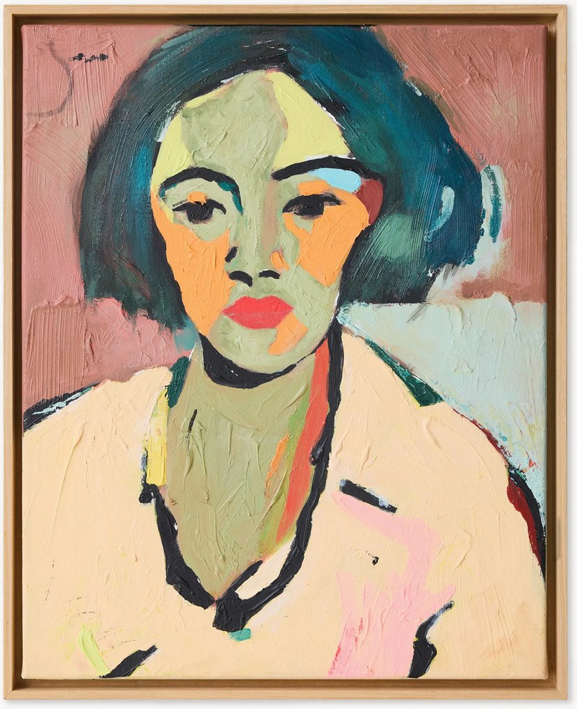 Ingelijste canvasprint zelfgemaakt