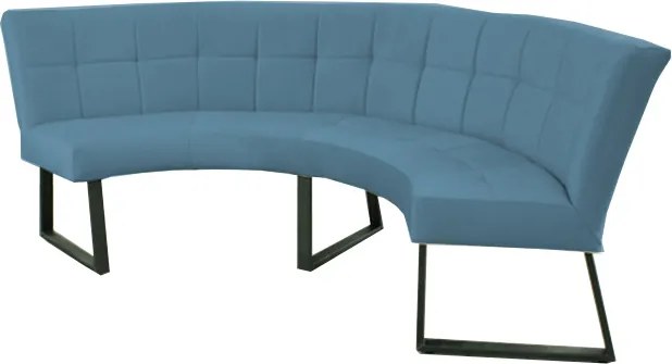 Eetkamerbank - Amsterdam - stof Element petrol 14 - geschikt voor tafel 150 cm