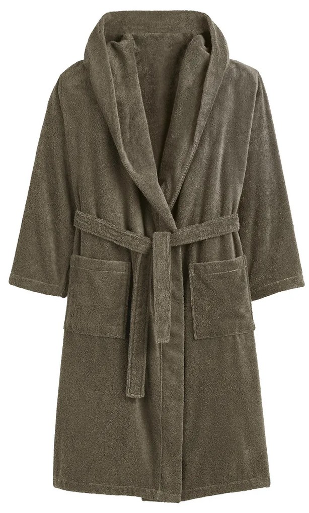 Badjas met kap voor volwassenen van Egyptisch katoen 400 g/m², Kheops