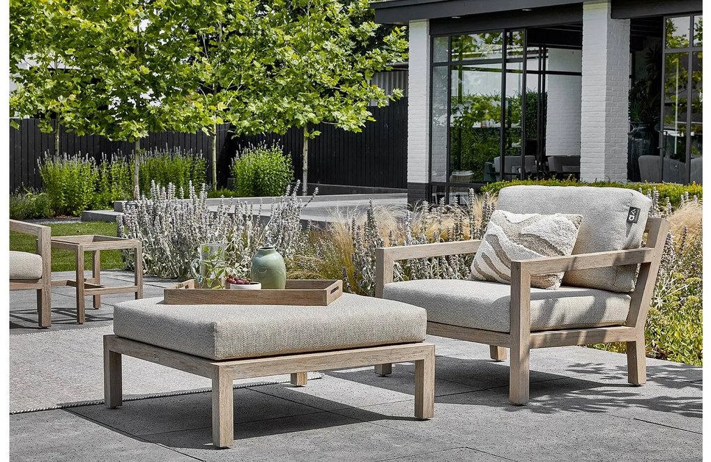 Goossens Loungeset Olive bruin, buitenstof,