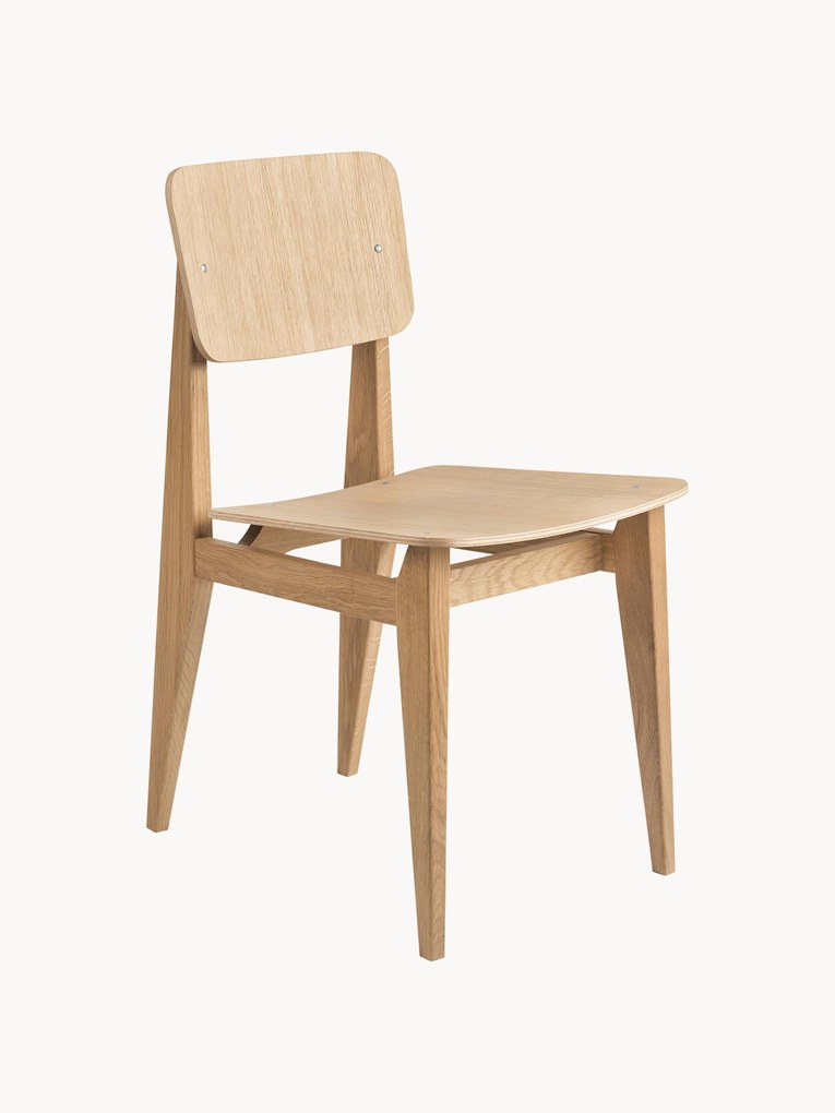 Houten stoel C-Chair van eikenhout