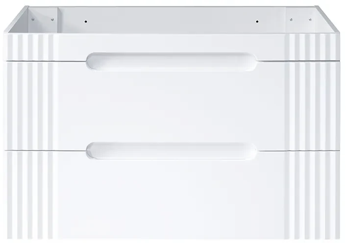 Comad Fiji onderkast met ribbelfront 100cm wit