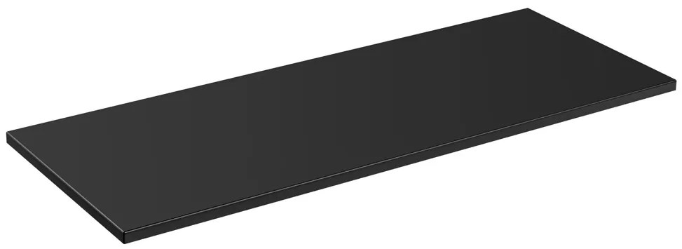 Comad Adele Black FSC wastafel toppaneel 120cm zwart mat