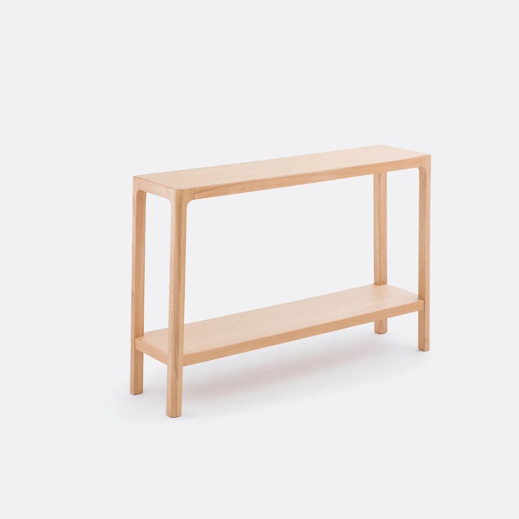 Dubbele console met eikenfineer, Tress