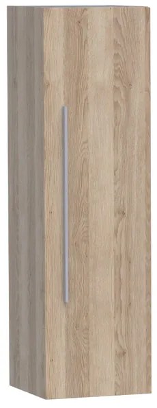 BRAUER EX Badkamerkast - 120x35x35cm - 1 links- rechtsdraaiende deur - zonder greep - MFC - legno calore 7314