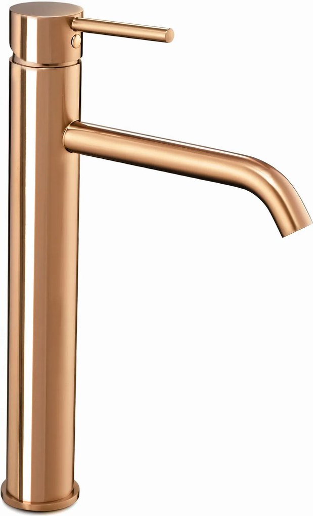 Wastafelkraan Rea Lungo Copper High