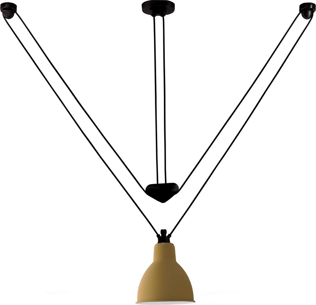 DCW éditions Acrobates de Gras N328 L hanglamp geel