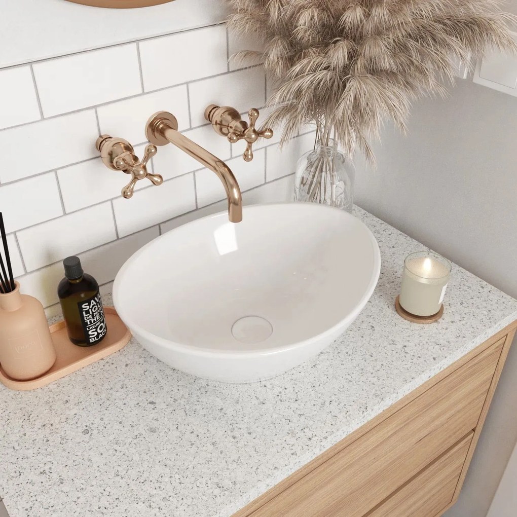 Opzetwastafel REA Sofia Mini White