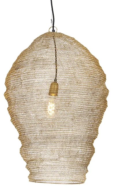 Oosterse hanglamp goud 70 cm - Nidum
