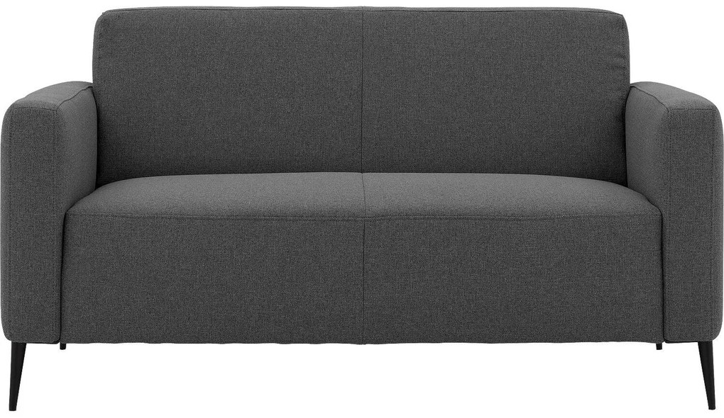 Goossens  Key West grijs, stof, 2-zits, modern design