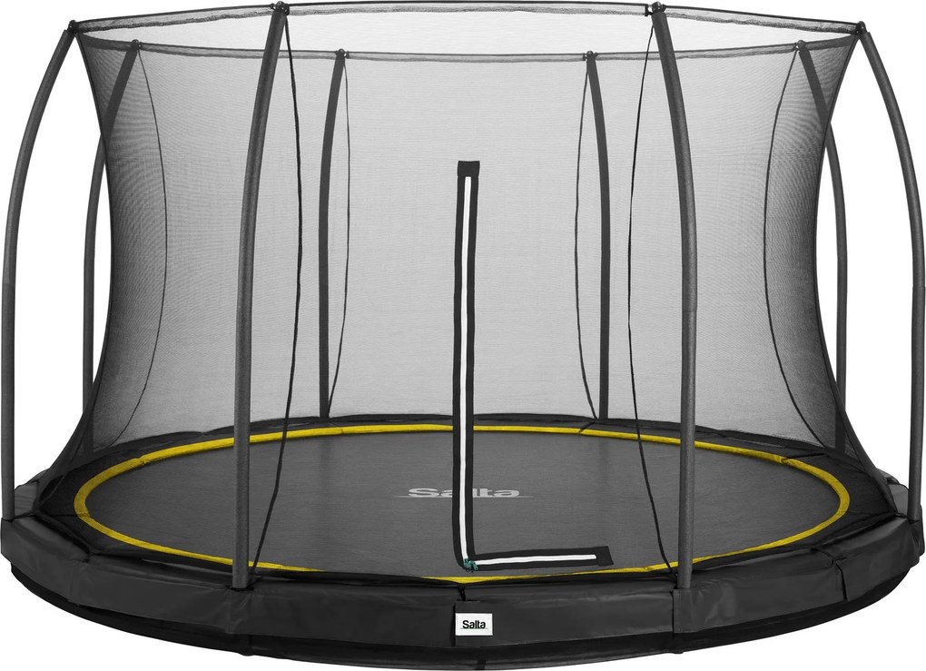 Salta trampoline Comfort Edition Ground - Diameter 366 cm - Rond - Zwart
