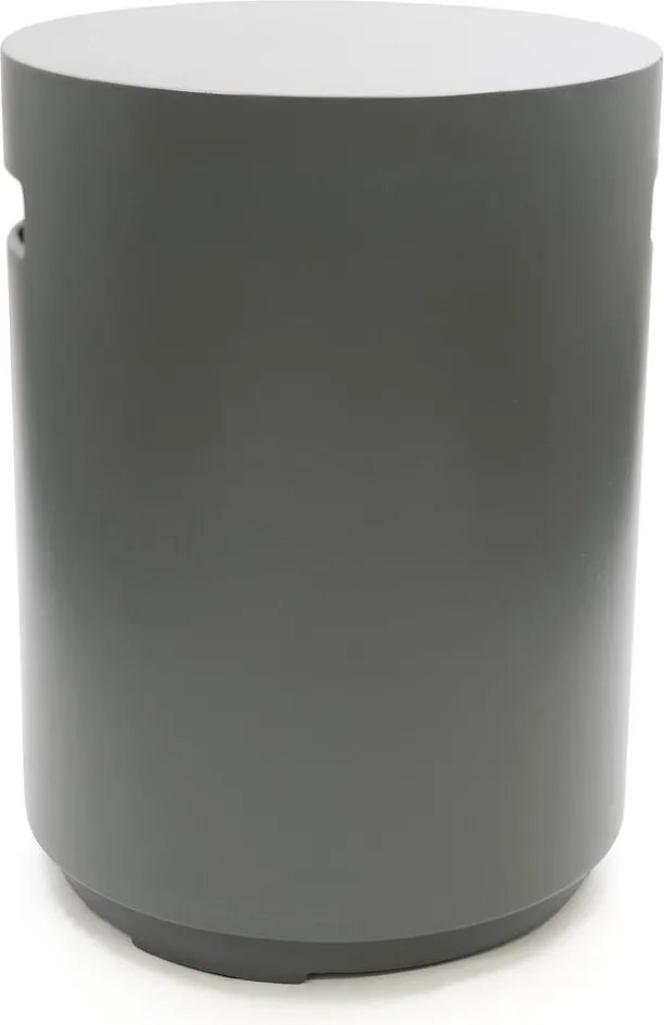 Happy Cocooning Enclosure Round Bijzettafel - Smokey Anthracite - Ø40 x 55 cm - Composiet