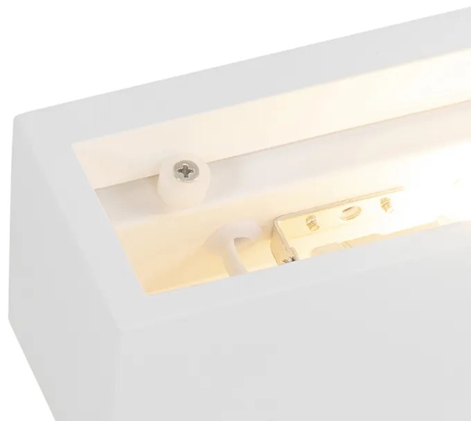 Moderne wandlamp wit - Santino Novo