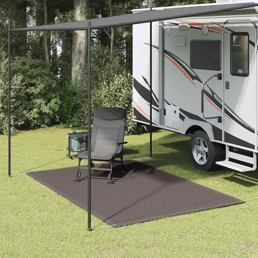 vidaXL Tenttapijt 250x300 cm antraciet