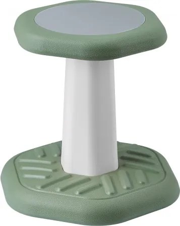 VEVOR Wiebelstoel Mini met Sponskussen, Kinderkruk Verbetert de Concentratie, Houding en Kalmeert Kinderen, Draagvermogen 70 kg Wiebelkruk Gemaakt van HDPE Ideaal voor Scholen Home Green