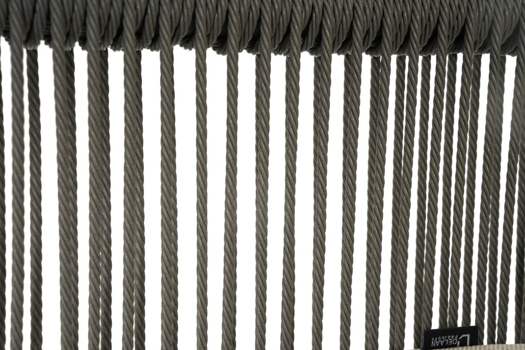 Tuinstoel Rope Grijs-antraciet De Laan Marbella