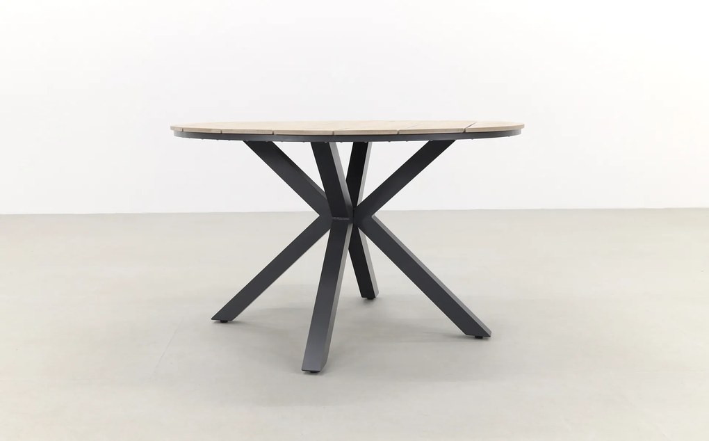 GI Edison ronde houtlook tuintafel Ø122 cm.
