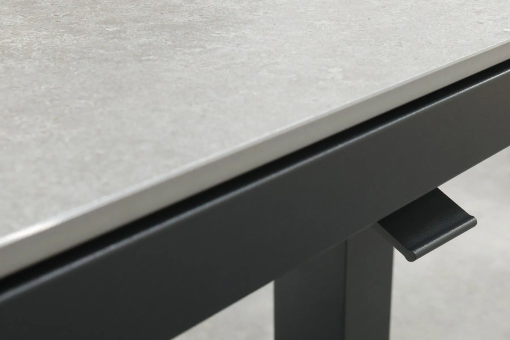 Lagos/Milford verstelbare 5-zits stoel-bank loungeset - antraciet