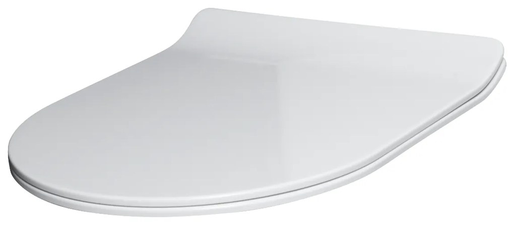Kerra Makalu softclose toiletzitting met quick release wit glans