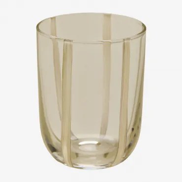 Pack Van 4 Glazen Van 28,5 Cl In Jalviana-glas Tapioca Beige - Sklum