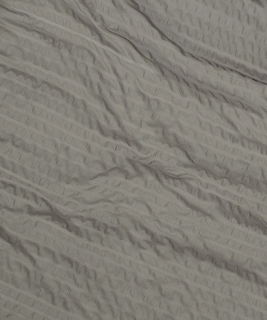 Dekbedovertrek Seersucker Deluxe - 100% katoensatijn - 240x200/220 - greige