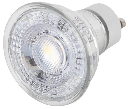 Set van 5 GU10 3-staps dimbare LED lampen 6W 260 lm 2700K