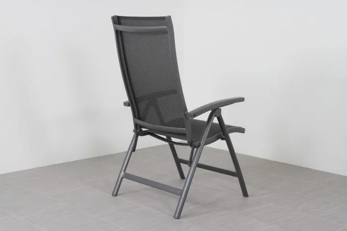 Hartman Salvatore/Kings 4-persoons verstelbare tuinset 180x100 cm. - Antraciet