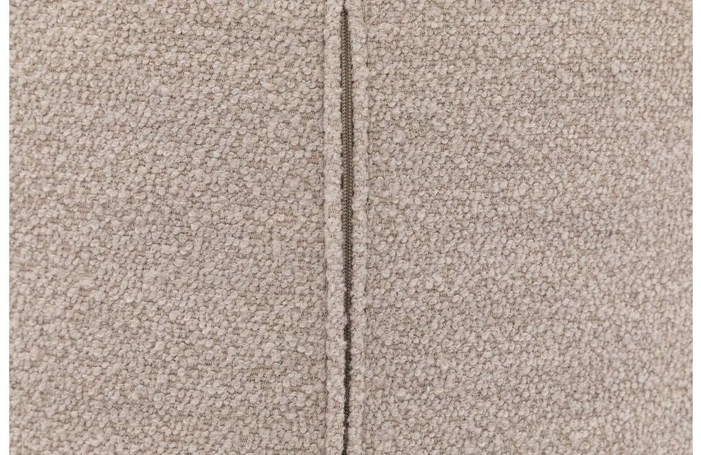 Goossens Eetkamerstoel Hera beige stof leuning, modern design
