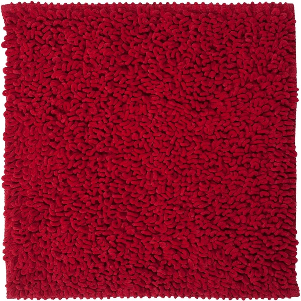 Twist Bidetmat 60x60 cm rood
