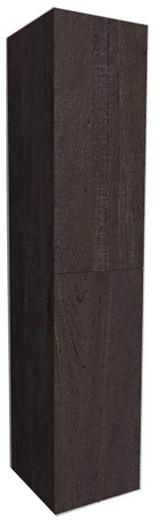 Kolomkast BWS Warschau 160x35x35cm MDF Omkeerbaar Wood Dark Brown