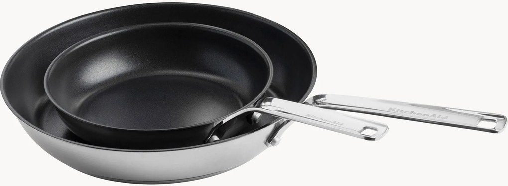 Braadpannen Forged met antiaanbaklaag, 2-delig