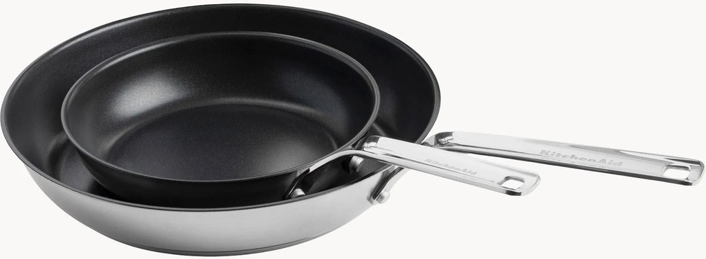 Braadpannen Kitchenaid, 2-delig
