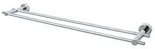 Plieger Murcia handdoekhouder dubbel 60cm inox