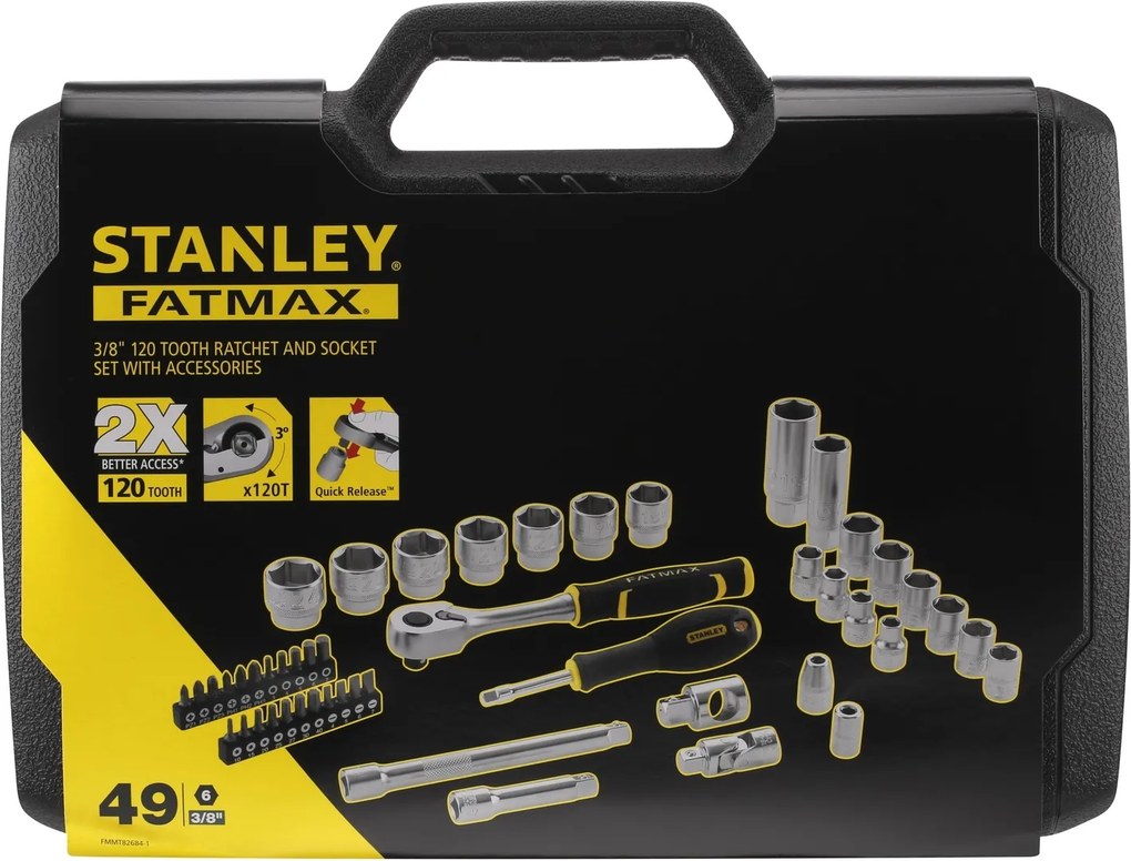 Stanley Doppenset 3/8" 49-delig FMMT82684-1