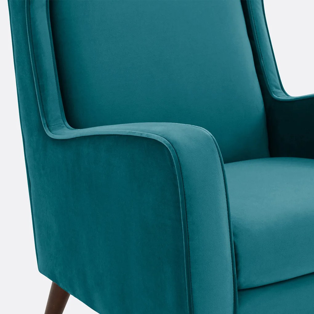 XXL fauteuil, fluweel, (Y)
