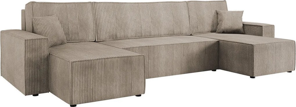 Hoekbank Shelton 101, Aanwezig, Aanwezig, 312x145x82cm, 112 kg, Poten: Kunststof