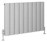 Eastbrook Guardia radiator 85x60cm aluminium 1440W grijs mat
