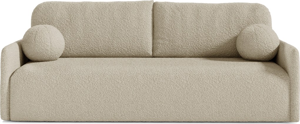 Slaapbank Arcadia 106, Aanwezig, 95x206x87cm, 60 kg, Poten: Kunststof