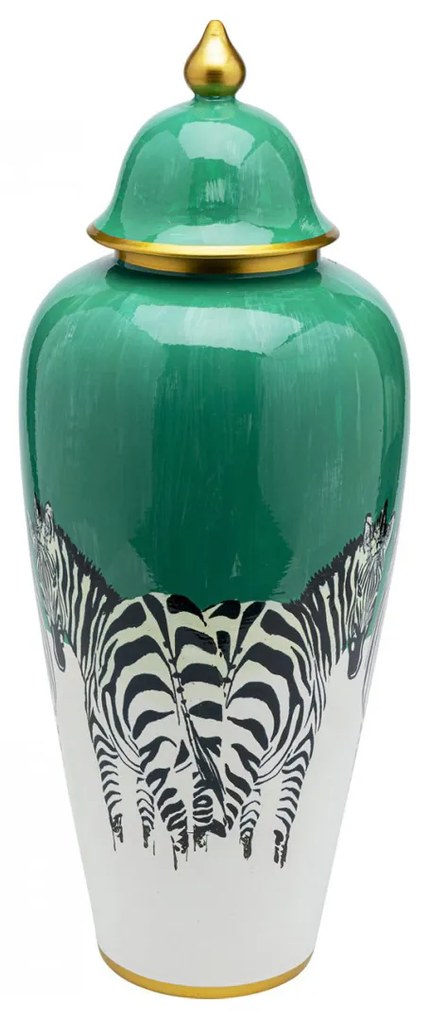 Kare Design Zebras Zebra Vaas Groen