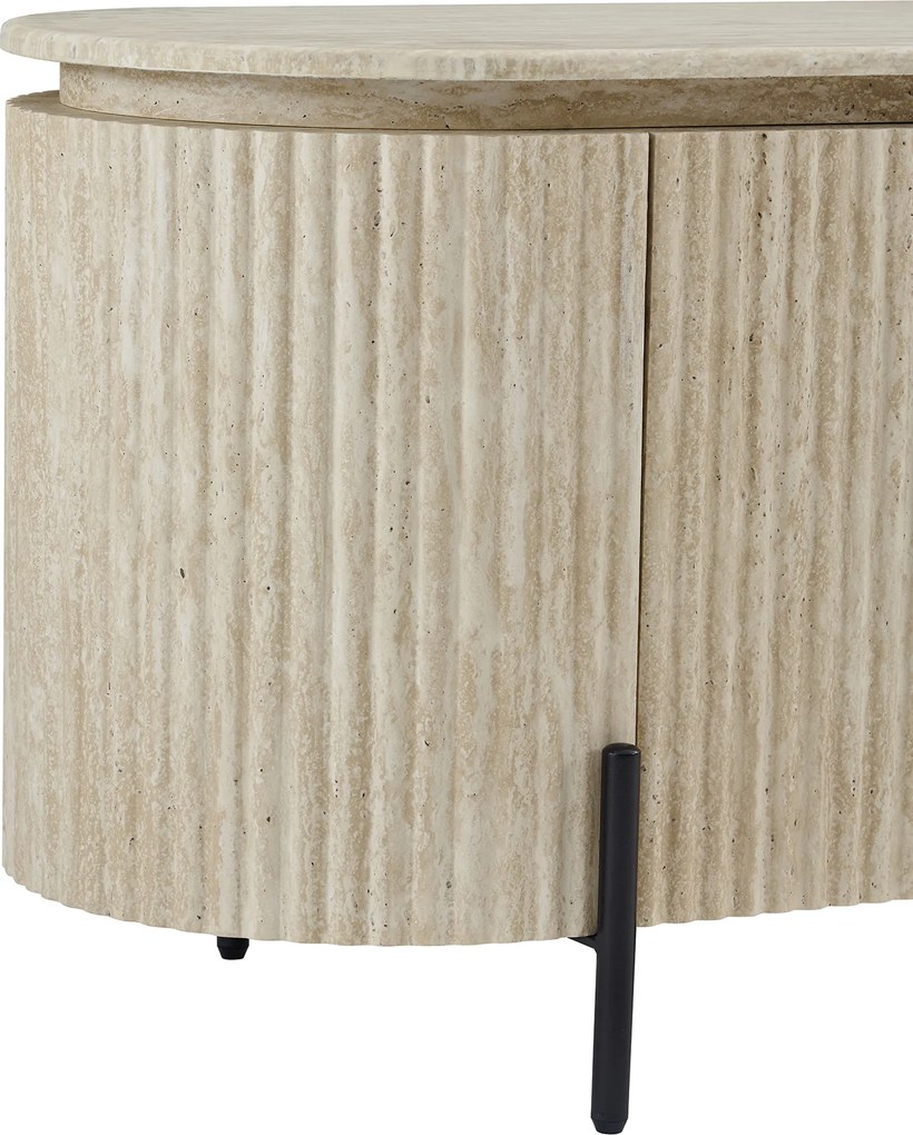 TV Meubel Travertin - 200x40x55cm.