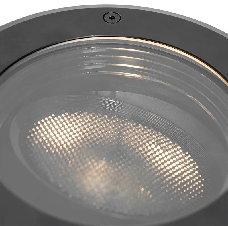 Buiten grondspot zwart AR111 verstelbaar IP65 - Delux Honey Modern GU10 IP65 Buitenverlichting