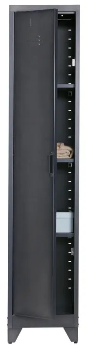 Woood Cas Smalle Lockerkast Metaal - 38x45.5x180cm.