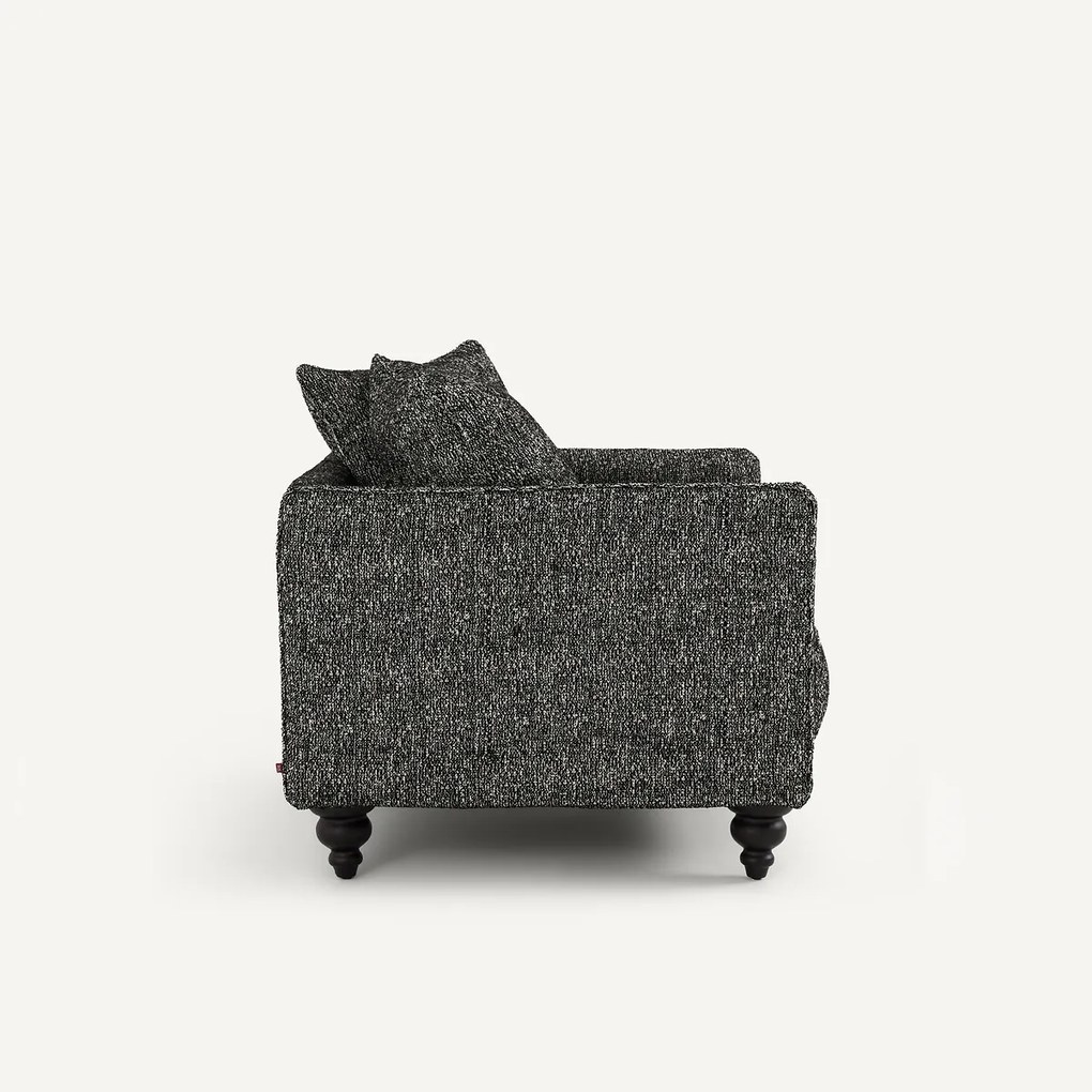 Fauteuil in badstof, LAZARE